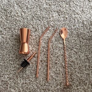 Rose Gold Bar Tool Set